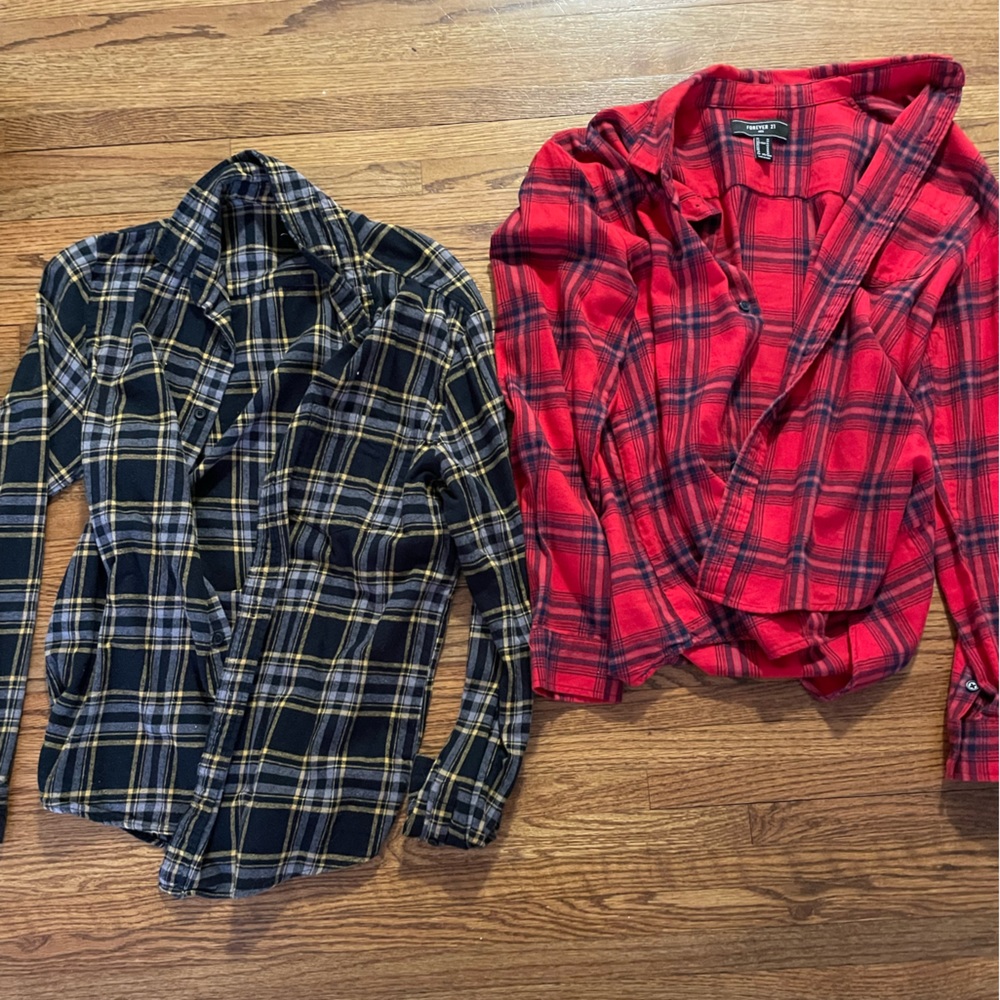 Forever21 Flannel Shirt bundle
